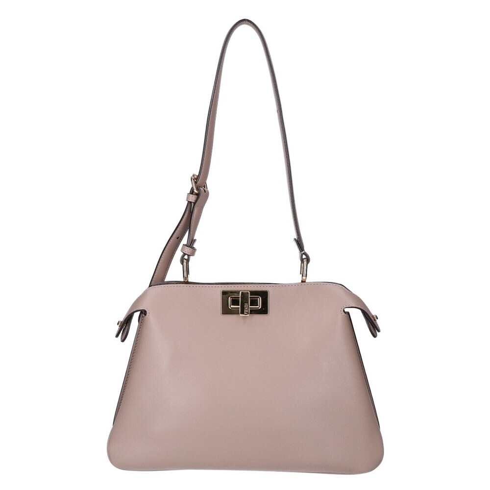 FENDI Peekaboo Soft Small Shoulder Bag (8BN365) - Excellent Condition Greige ...